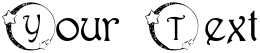 "Your Text" rendered in the 101! Star Lit Nght font