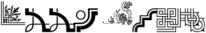"Cool Text" rendered in the 12Akruti Image font