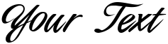 "Your Text" rendered in the 4 Magic DNA font