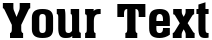 "Your Text" rendered in the a_Assuan font