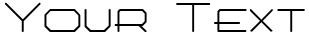 "Your Text" rendered in the ADEMOF font