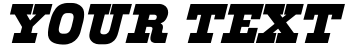 "Your Text" rendered in the Akenaton Font font