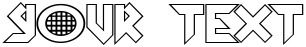 "Your Text" rendered in the Arkanoid font
