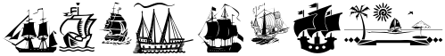 "Your Text" rendered in the ArmadaPirata font