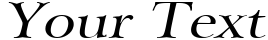 "Your Text" rendered in the Array Wide font
