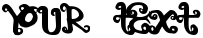 "Your Text" rendered in the ArtTimes font