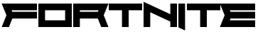 "Fortnite" rendered in the Assvssin font
