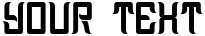 "Your Text" rendered in the Assyrian font