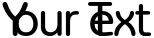 "Your Text" rendered in the BenguiatGothicHeavyC font