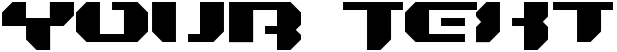 "Your Text" rendered in the Bionic Kid Simple font