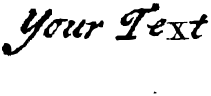 "Your Text" rendered in the Black Sam's Gold font