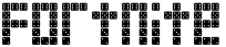 "Fortnite" rendered in the BoneRoll AOE font
