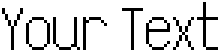 "Your Text" rendered in the Calibration Gothic NBP Latin font