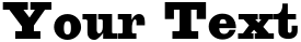 "Your Text" rendered in the CgEgizianoBl font