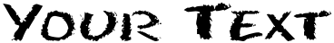 "Your Text" rendered in the ChalkDustExtended font