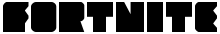 "Fortnite" rendered in the Contour of Duty font