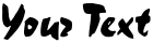 "Your Text" rendered in the CSD-Chalk-Normal font