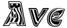 "Ave" rendered in the CubanSuperDeluxe font
