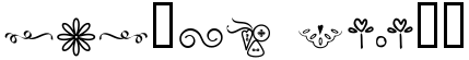 "Your Text" rendered in the DC Curly Qs font