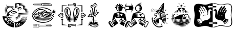 "Your Text" rendered in the DF Celebrations Plain font