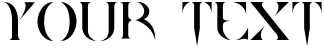"Your Text" rendered in the DS QuakeC font