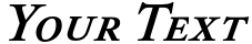 "Your Text" rendered in the DTLElzevirTCaps font