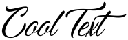 "Cool Text" rendered in the &Dumpling font