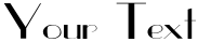 "Your Text" rendered in the EastSide Wd font