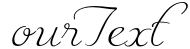 "Your Text" rendered in the Frogtate font
