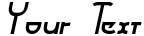 "Your Text" rendered in the Futurex Arthur font