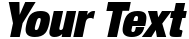 "Your Text" rendered in the HelveticaNeue LT 107 XBlkCn font
