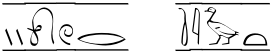 "Your Text" rendered in the Hieroglyphic Cartouche font