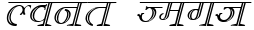"Your Text" rendered in the Kruti Dev 382 font