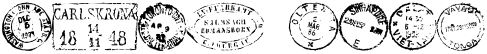 "Your Text" rendered in the LD Postmarks NZ font