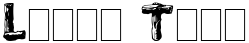"Large Text" rendered in the Logger font