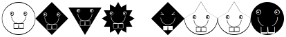 "Your Text" rendered in the MangaMaterial font