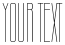 "Your Text" rendered in the Marvelos font