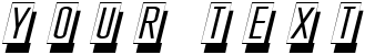 "Your Text" rendered in the MasterCard font