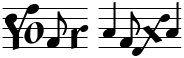 "Your Text" rendered in the Melody MakerDemo font