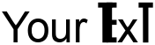 "Your Text" rendered in the MetallicA NEW font