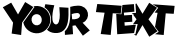 "Your Text" rendered in the Mickey Mouse font