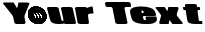 "Your Text" rendered in the Mintcoin font
