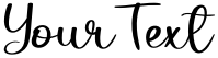 "Your Text" rendered in the Monday font