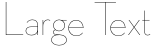 "Large Text" rendered in the Neutra Display font