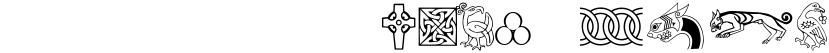 "Your Text" rendered in the P22 KellsExtras font