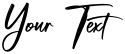 "Your Text" rendered in the Pandora Rogtars font