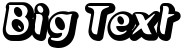 "Big Text" rendered in the Pilot font