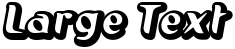 "Large Text" rendered in the Pilot font