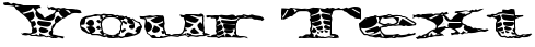 "Your Text" rendered in the PirateSpider font