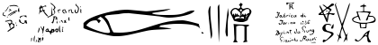 "Your Text" rendered in the PotterStamps font